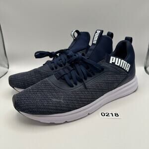 PUMA Enzo Mens 11 Beta Navy Blue Mens Sneaker Athletic shoes 377982-02